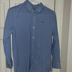 Vineyard Vines Blue Casual Button Down Shirt